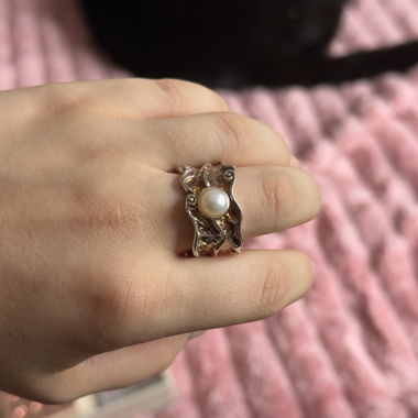 Bague Perle Unique