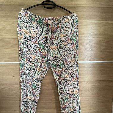 Flare summer trousers zara