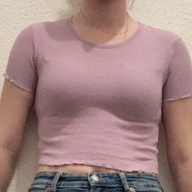 Pink Crop Top