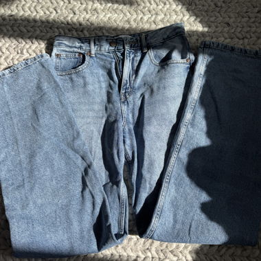 Pantaloni lunghi blu- Pull&Bear