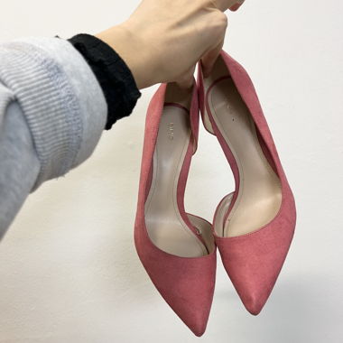 Rosarote Mango Stilettos