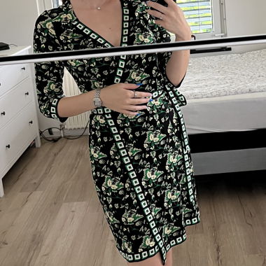 Abito a portafoglio Diane von Furstenberg in seta