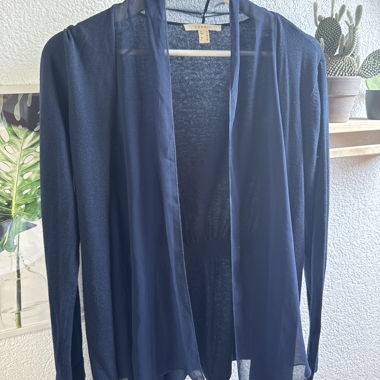 Esprit Strick-Cardigan blau
