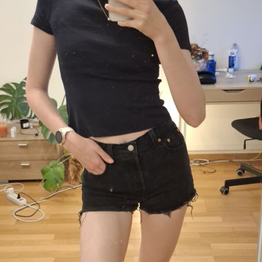 Levi's Ribcage Shorts