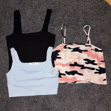 6er Set Sommer Croptops