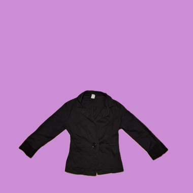 Black jacket from zebra