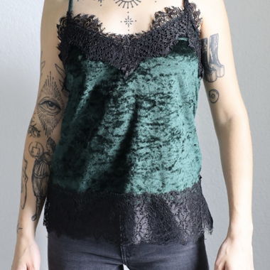 Velvet Lace Top