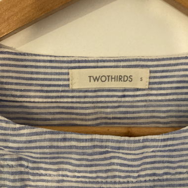 Gestreiftes Leinen Shirt 