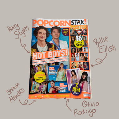 Popcorn Magazin (harry styles, billie eilish,…)