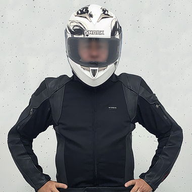 Motorrad Leder-/Textilkombi Revit
