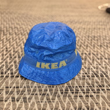 IKEA blue/yellow bucket hat