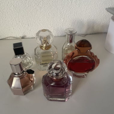 Perfume set 6 pcs, assorted scents