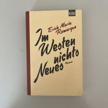 Im Westen nichts Neues