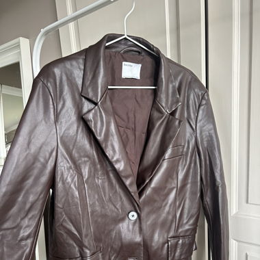 Faux Leather Jacket