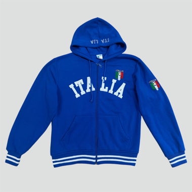 Vintage Italia zipped hoodie