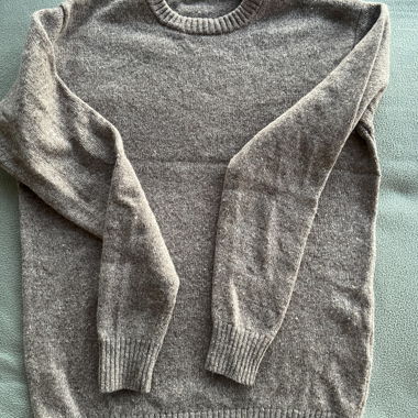 Brown wool sweater