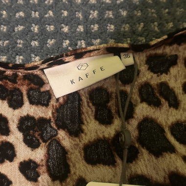 KAFFE Leopard Maxi Dress Gr. 36