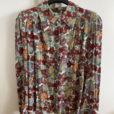 Chemisier floral Ba&Sh style années 70