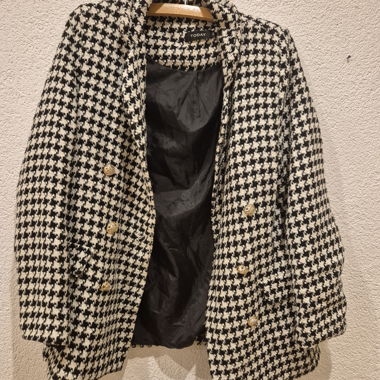Blazer noir/blanc