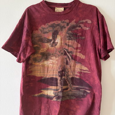 T-shirt vintage rosso