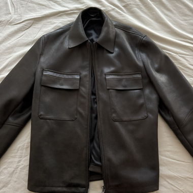 Lederjacke 