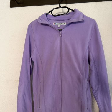 Purple zip-up fleece Jack Morgan