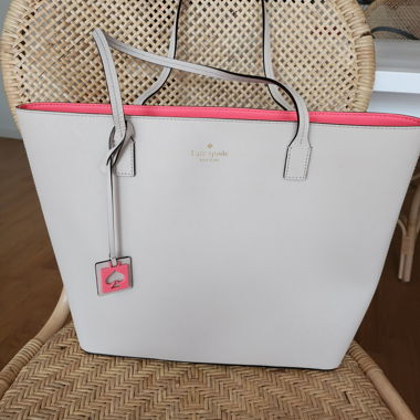 Sac à main KateSpade beige/rose