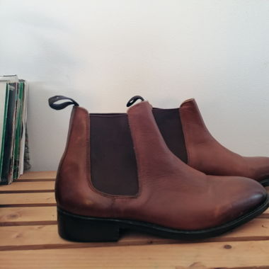 Bottines cuir