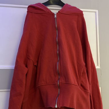 Red Zip Hoodie