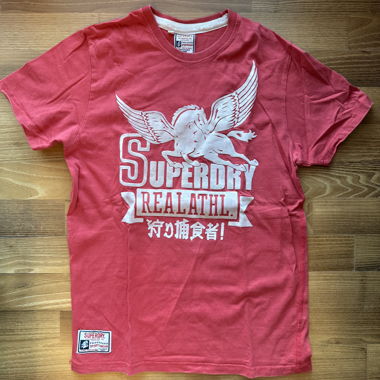 T-shirt Superdry rosso S