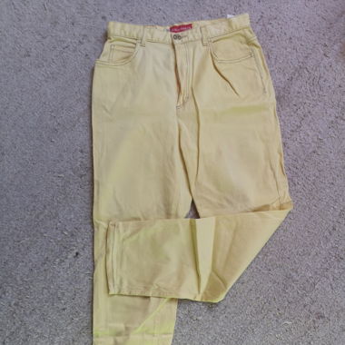 Pantalon jaune Vintage 