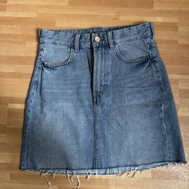 Gonna in jeans azzurro chiaro