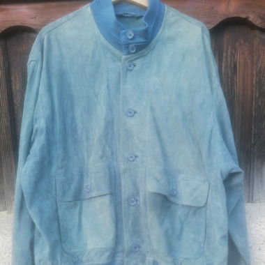 Veste en suede/daim style Bomber 