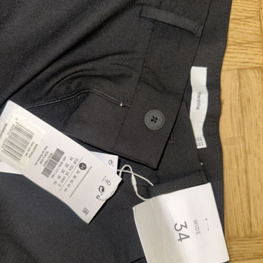 Black Wide-Leg Pants