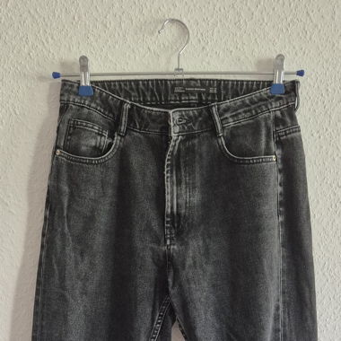 Zara Hose grau/schwarz 