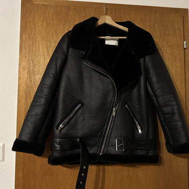 Zara Lederjacke Gr.M