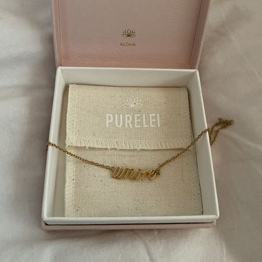 Gold Purelei amore necklace