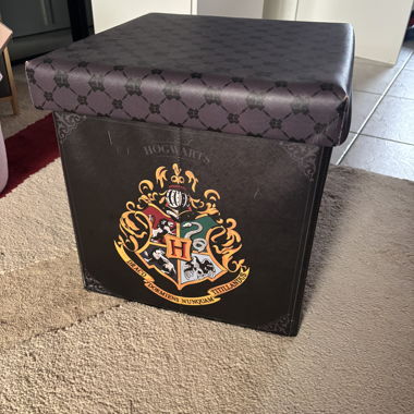 Boîte de rangement / pouf Harry Potter