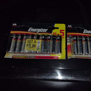 Energizer AA Batterien, 3 Packungen (Total 60 Stk