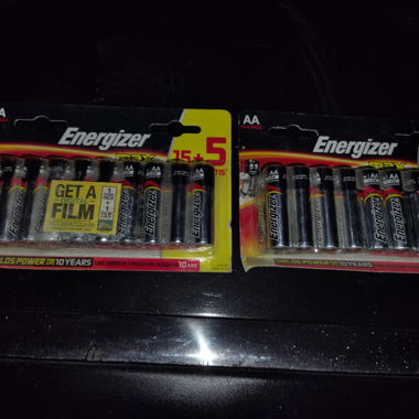 Energizer AA Batterien, 3 Packungen (Total 60 Stk