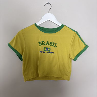 Crop top Brasile Rio de Janeiro