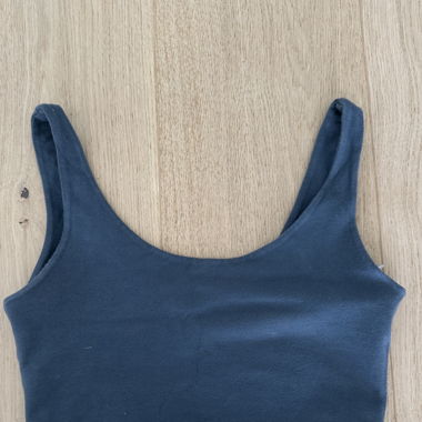 Dark Grey Crop Top