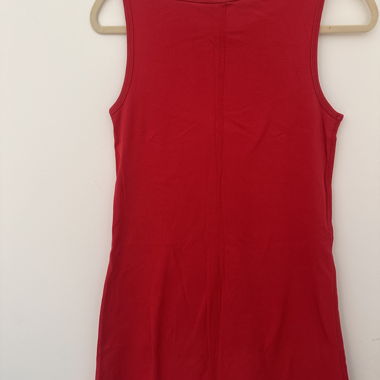 Red Philosophy Tank Top Dress