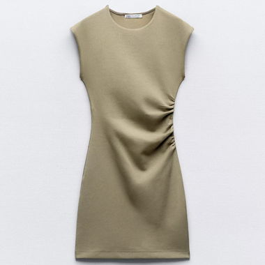Robe vert olive