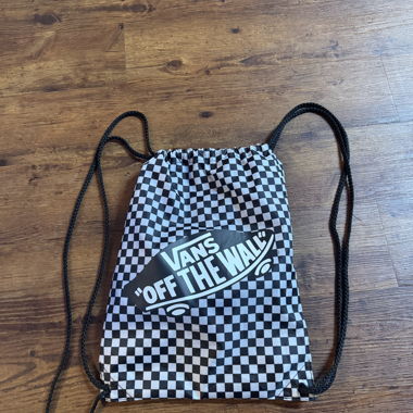 Vans Checkered Drawstring Bag