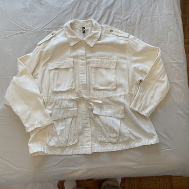Giacca safari crema
