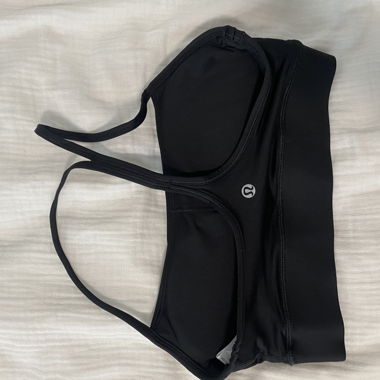 Bralette Sportiva Nera Lululemon