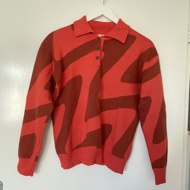 Thinking Mu - fairfashion - colourful sweater