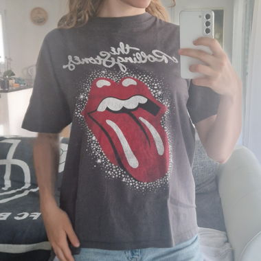The Rolling Stones T-shirt grau Gr. M H&M