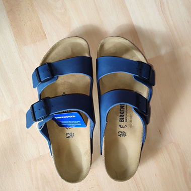 Sandali Birkenstock blu taglia 43